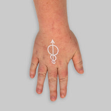 Load image into Gallery viewer, White Sigil Temporary Tattoos
