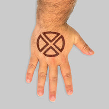 Load image into Gallery viewer, Brown Sigil Temporary Tattoos
