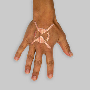 Copper Sigil Temporary Tattoos