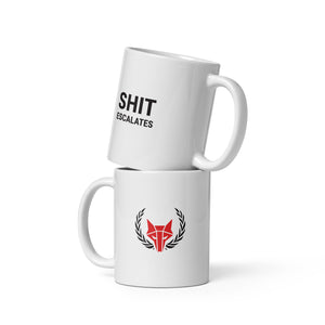 Shit Escalates Mug