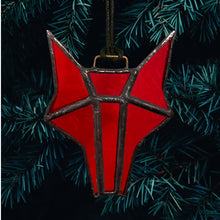 Load image into Gallery viewer, Limited Edition Stained Glass Howler Ornament
