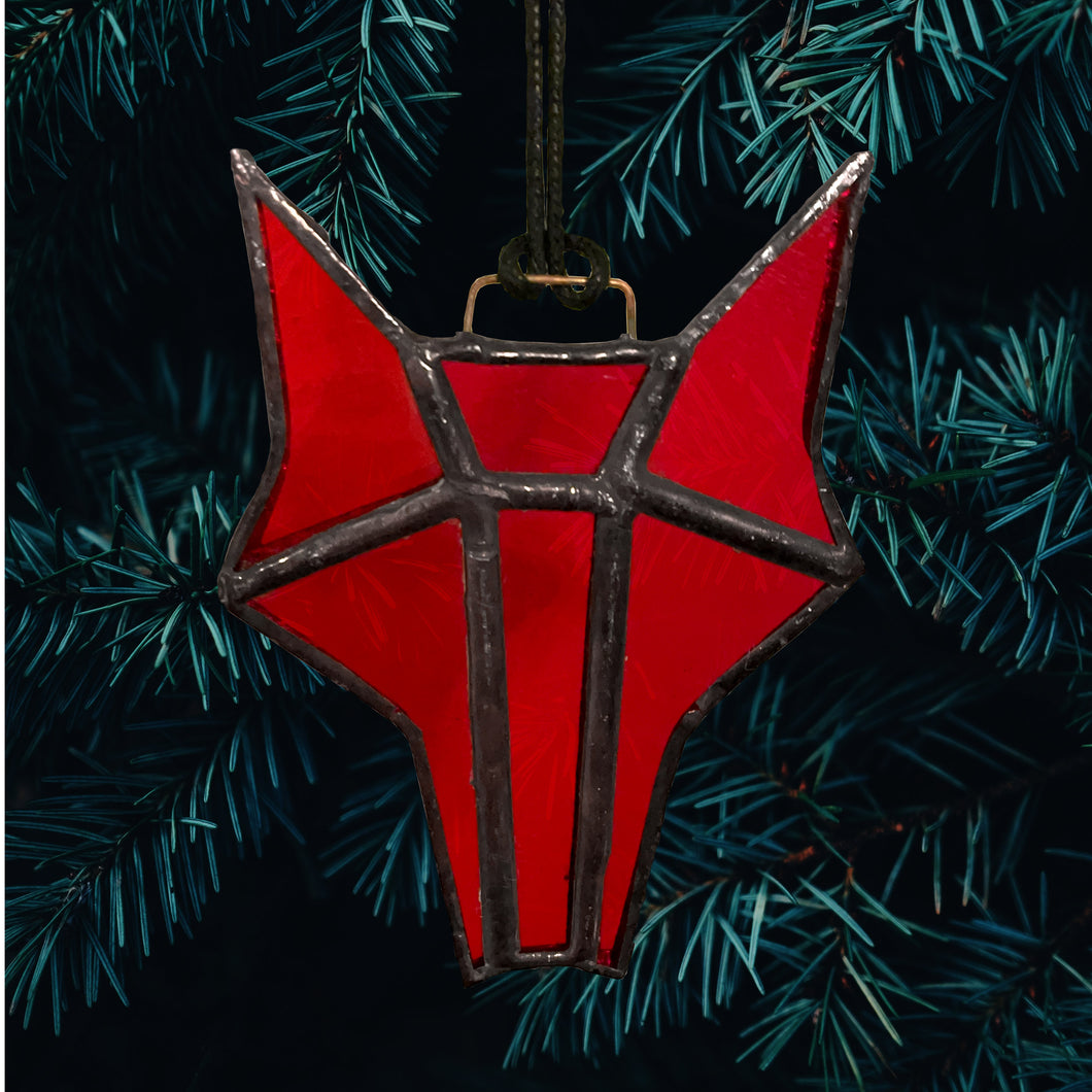 Limited Edition Stained Glass Howler Ornament